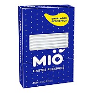 Haste Flexível Mió: 150 Unidades para Limpeza Impecável - imagem 1