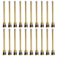 20 peças de braçadeira de 12,7 cm em hastes de válvula de caminhão, adaptador de extensão de haste de válvula reta sem câmara de cobre TR574, substituição de ferramenta de válvula para hastes - imagem 1