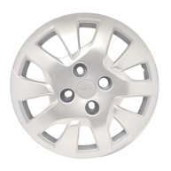 Kit 4 Calotas Prata Aro 14 Para Ford Ka Hatch Sedan Plus 2019 2020 - Design Moderno - imagem 3