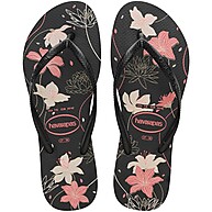 Havaianas Slim Organic: Conforto e Estilo em Preto e Rosa - imagem 1