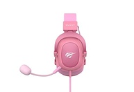 Havit Headphone Fone de Ouvido H2002d Pink, Gamer, com Microfone, Falante 53mm, Plug 3, 5mm: compatível com XBOX ONE e PS4, HAVIT, HV-H2002d Cor Rosa - imagem 3
