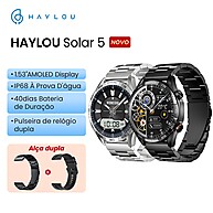 Haylou Solar 5: Smartwatch Completo e Durável - imagem 1