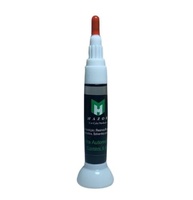 Caneta Hazor Pintura Reparadora Tira Risco Carro Moto Caminhão, Diversas Cores, 12 cm (CINZA PLATINUM) - imagem 3