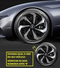 Jogo 4 Calotas Spider Aro 14 Hyundai HB20 (2012-2025) - Estilo e Segurança - imagem 5