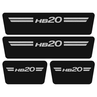 Kit Adesivos Soleira Porta HB20 Preto Fosco: Estilo e Proteção Premium - imagem 3