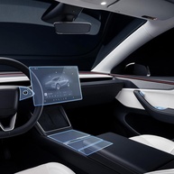 Película Protetora TPU HD para Tesla Model Y 2025 - Proteção Contra Arranhões com Corte Personalizado - imagem 1