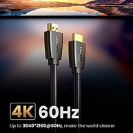 Cabo HDMI 3m 4K Ultra HD: Alta Velocidade, 3D, ARC, Ethernet e Conectores Banhados a Ouro - imagem 4