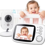 Babá Eletrônica VB603 com Câmera HD, Visão Noturna, Áudio 2 Vias e Tela 2.4" - Controle Total do Ambiente do Bebê - imagem 2