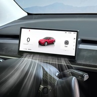 Display Tlyard Heads Up para Tesla Model Y/3: CarPlay, Android Auto e Câmera Frontal HD 22.6cm - imagem 1