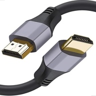 Cabo HDMI Bertô 3m Blindado 2.1 4K 8K 3D Ultra HD - PS5, Xbox Series X | Conexão Dourada - imagem 1
