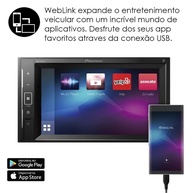 Pioneer DMH-A248BT: Central Multimídia 6.2" Full HD - imagem 2