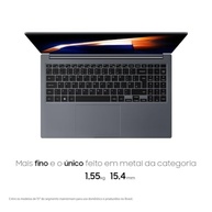 Samsung Galaxy Book4 Intel® Core™ i5-1335U, Windows 11 Home, 8GB, 256GB SSD, Iris Xe, 15.6'' Full HD LED, 1.55kg*. - imagem 4
