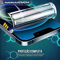 Película QCY GTC S1: Proteção Hydrogel HD - imagem 2