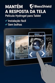 Película Hydrogel HD Premium BlessShield para Multimídia Fiat Toro 2025/2026 - imagem 3