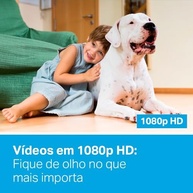 Camera de Segurança Wi-Fi, 1080p Full HD TP-Link Tapo C100, Visão Noturna, Audio de Duas Vias, Trabalha com Alexa, Detecção de Movimento, 512G de armazenagem, Armazenamento na Nuvem - imagem 4