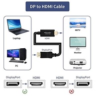 Cabo Adaptador DisplayPort para HDMI 4K 60Hz - Conexão Ultra HD 1 Metro - imagem 5