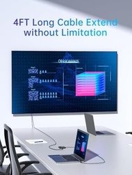 Hub USB-C ACASIS 10Gbps: Expansão Completa com HDMI 4K 60Hz e Power Delivery 100W - imagem 4