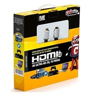 Cabo HDMI 2.0 Flat Desmontável Cirilo Cabo 2m: Imersão Total em 8K e Games com Fluidez Absoluta - imagem 2