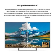 CABO HDMI 2.0 4K 3D 19 PINOS - 3 METROS - imagem 4