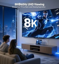 Cabo HDMI 8K Ultra High Speed Trançado 5m - Conexão Imersiva para PS5, Xbox Series X/S, RTX 3080/3090 e Mais - imagem 4