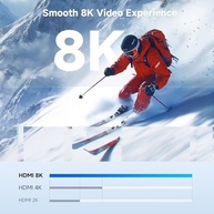 Cable Matters Cabo DisplayPort 8K para HDMI: Imersão Total em 8K 30Hz ou 4K 120Hz - imagem 4