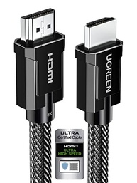 Cabo HDMI 2.1 UGREEN 8K 6.6FT: Ultra HD 4K 240Hz, 48Gbps para PS5, Xbox Series X, Nintendo Switch - imagem 2