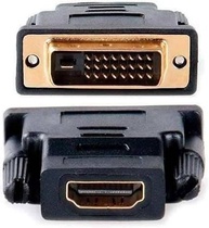 Adaptador DVI-D Macho para HDMI Fêmea: Conecte Seus Dispositivos com Facilidade! - imagem 1