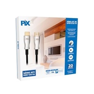 Cabo HDMI 2.1 Fibra Óptica 20m: Imersão 8K 120Hz e HDR Dinâmico - imagem 3