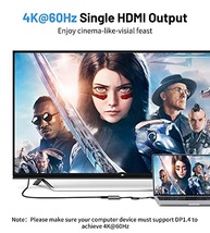 Expanda sua Tela: Adaptador Mini DisplayPort para 2x HDMI 4K@60Hz MST/SST - imagem 4