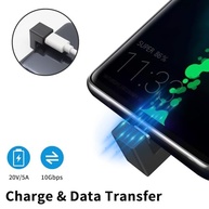 Adaptador Mini HDMI para HDMI 2.1 8K 180° + USB-C 10Gbps - Duttek (Pacote com 4) - imagem 4