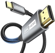 Cabo UANTIN USB C para HDMI 8K 2.1: Imersão Total em 8K@60Hz e 4K@144Hz | Thunderbolt 3/4 - imagem 1