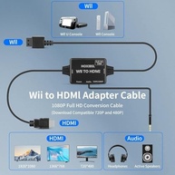 Adaptador Wii para HDMI: Imagem HD 1080p e Áudio 3.5mm | Jogue no seu Monitor Moderno! - imagem 3