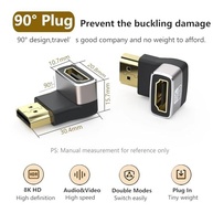 Adaptador HDMI 8K 2.1 48Gbps 90 Graus: Conexão Rápida e Compacta - imagem 5