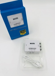 Conversor HDMI para AV RCA Full HD: Reviva seus Dispositivos Antigos com Alta Resolução! - imagem 1