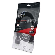 Cabo HDMI 1.5m Elg Preto: Imagem 4K e Som Imersivo para Sua TV e Dispositivos - imagem 5