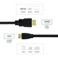 Cabo HDMI para Mini HDMI 2.0 4K HDR 2160p - Alta Velocidade 50cm - imagem 5