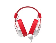 Havit Headphone Fone de Ouvido H2002d Red, Gamer, com Microfone, Falante 53mm, Plug 3, 5mm: compatível com XBOX ONE e PS4, HV-H2002d Cor Vermelho e Branco - imagem 5
