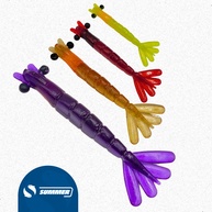 Camarão Artificial: Kit 20pçs + Jig Heads - imagem 2