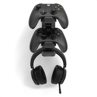 Suporte de Parede para 2 Controles Xbox e Headset Gamer – Organize seu Setup com Estilo - imagem 1