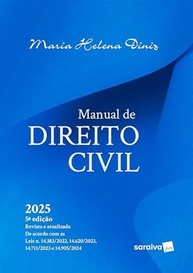 Manual de Direito Civil - Maria Helena Diniz 5ª Edição 2025: Essencial para sua Formação - imagem 2