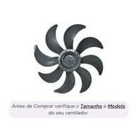 Hélice 8 Pás 40cm para Ventiladores Britânia e Philco - BVT480P, PVC480P, PVT490 - imagem 3