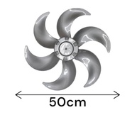 Hélice para Ventilador Ventisol 50cm 6 Pás Prata - Turbo Performance - imagem 3