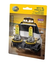 Lâmpada HELLA Xtreme Yellow H11: Visibilidade Superior em Qualquer Clima - imagem 4