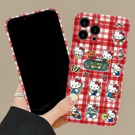 Capa Hello Kitty Xadrez: Estilo e Proteção! - imagem 3