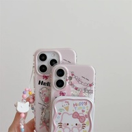 Capa iPhone Hello Kitty: Espelho + Cordão! - imagem 2
