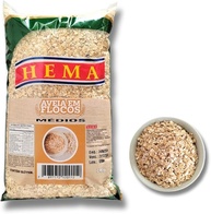 Aveia Média Em Flocos 1kg - Hema Alimentos (foto Real) - imagem 1