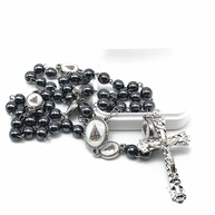 Terço Nossa Senhora Aparecida em Hematita - Conecte-se à Fé com Estilo e Espiritualidade - imagem 1