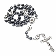 Terço Nossa Senhora Aparecida em Hematita - Conecte-se à Fé com Estilo e Espiritualidade - imagem 4