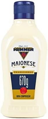 Hemmer Maionese Tradicional Squeeze 670G - imagem 1