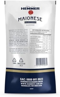 Hemmer Maionese Tradicional Sache Hemmer700G - imagem 2